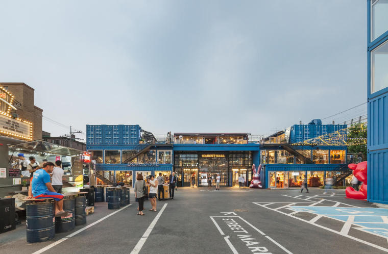 集装箱商业街：Korea Container market