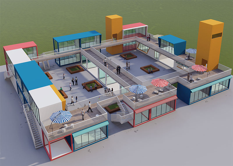 Container Creative Block Design