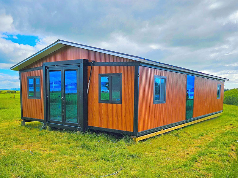 Sloping Roof Expandable Prefab Porta Cabin