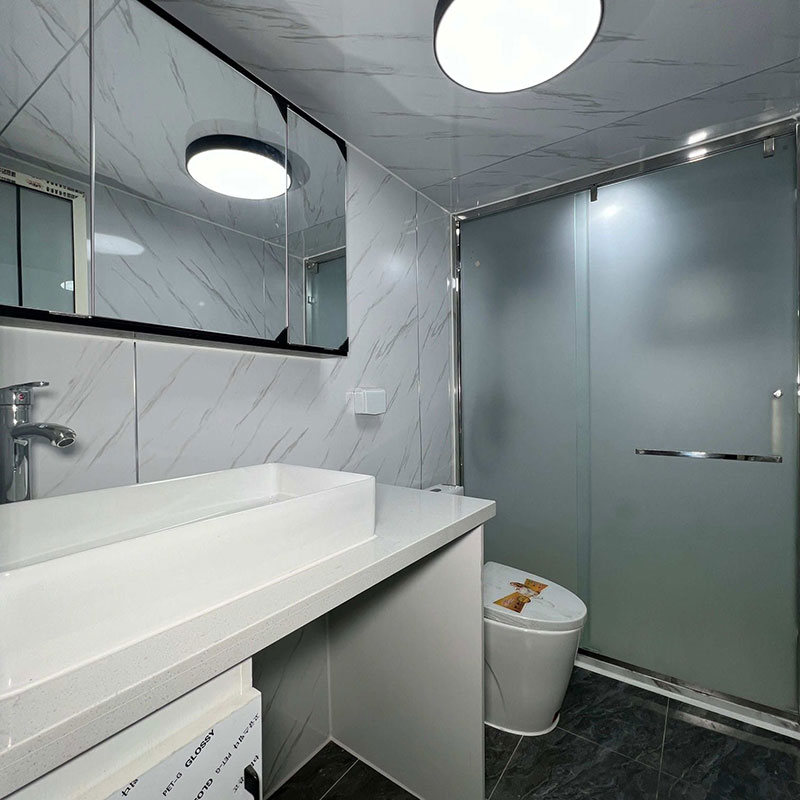 Sloping Roof Expandable Prefab Porta Cabin