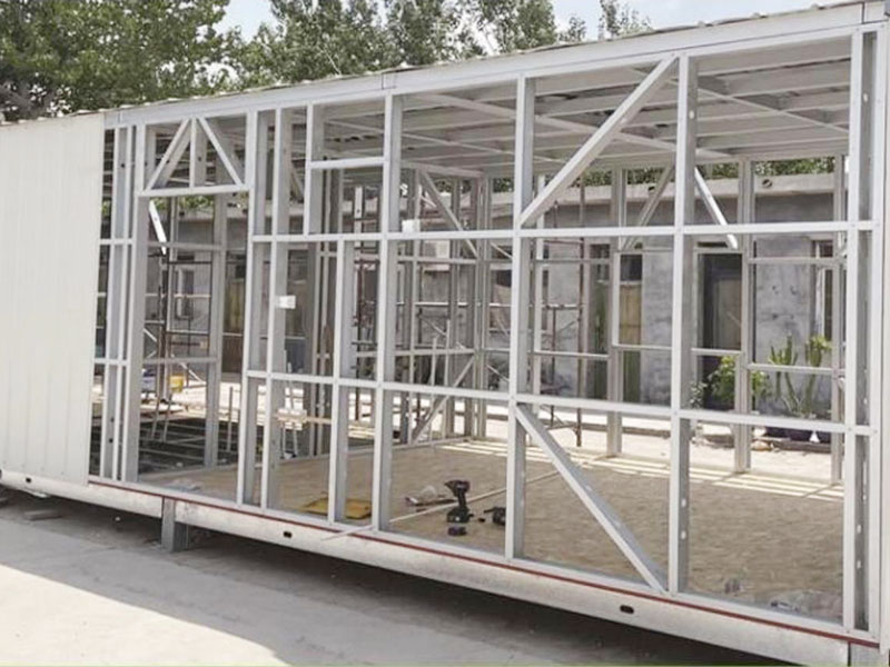 Sloping Roof Thin-walled Light Steel Dwellings